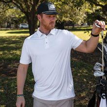 Load image into Gallery viewer, Burlebo Performance Polo - White