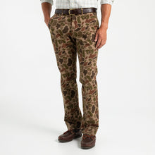 Load image into Gallery viewer, Duck Head Classic Fit Chino Pants - Toasted Khaki Camo
