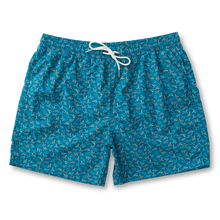 Load image into Gallery viewer, Duck Head 6" Print Sailport Swim Short - Sail Blue