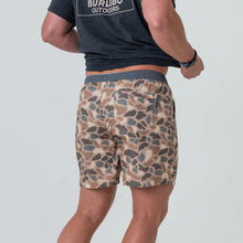 Load image into Gallery viewer, Burlebo Athletic Short - Pintail Camo - Grey Liner