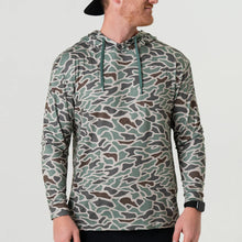 Load image into Gallery viewer, Burlebo Performance Hoodie - Retro Duck Camo