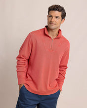 Load image into Gallery viewer, Southern Tide Bayberry Quarter Zip - Mineral Red