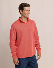 Load image into Gallery viewer, Southern Tide Bayberry Quarter Zip - Mineral Red