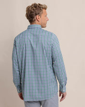 Load image into Gallery viewer, Southern Tide Brrr Intercoastal Haywood Plaid Sport Shirt - Fir