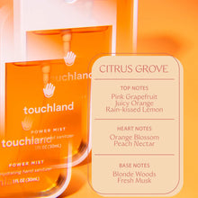 Load image into Gallery viewer, Touchland Power Mist Hand Sanitizer - Citrus Grove