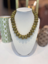 Load image into Gallery viewer, Merit Beaded Necklace-Olive
