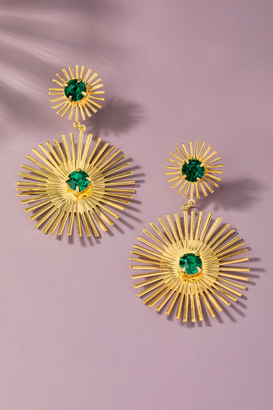 Sunburst Statement Earring