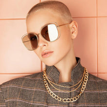 Load image into Gallery viewer, Freyrs Golden Girl Sunglasses - Gold
