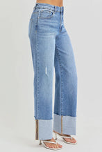 Load image into Gallery viewer, Harper Cuffed Jeans - Medium Wash
