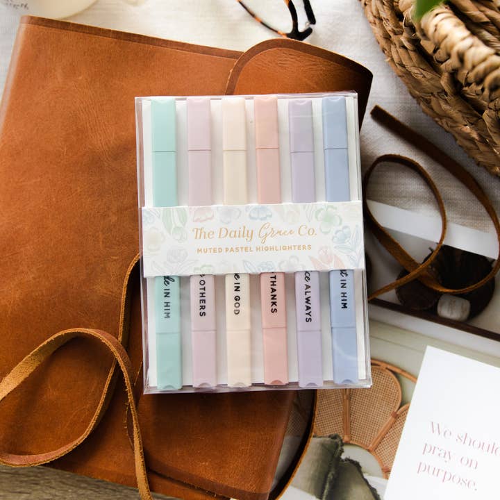 Muted Pastel Bible Highlighters