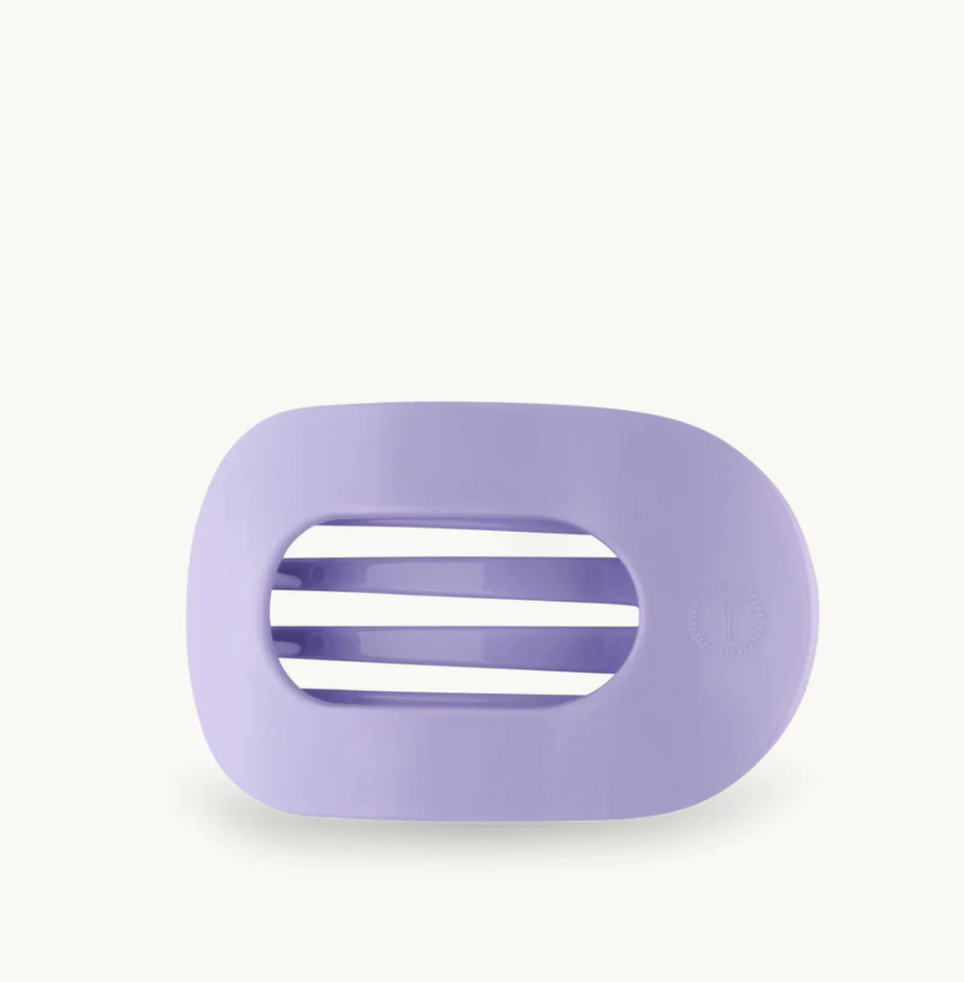 Lilac You Large Flat Round Clip