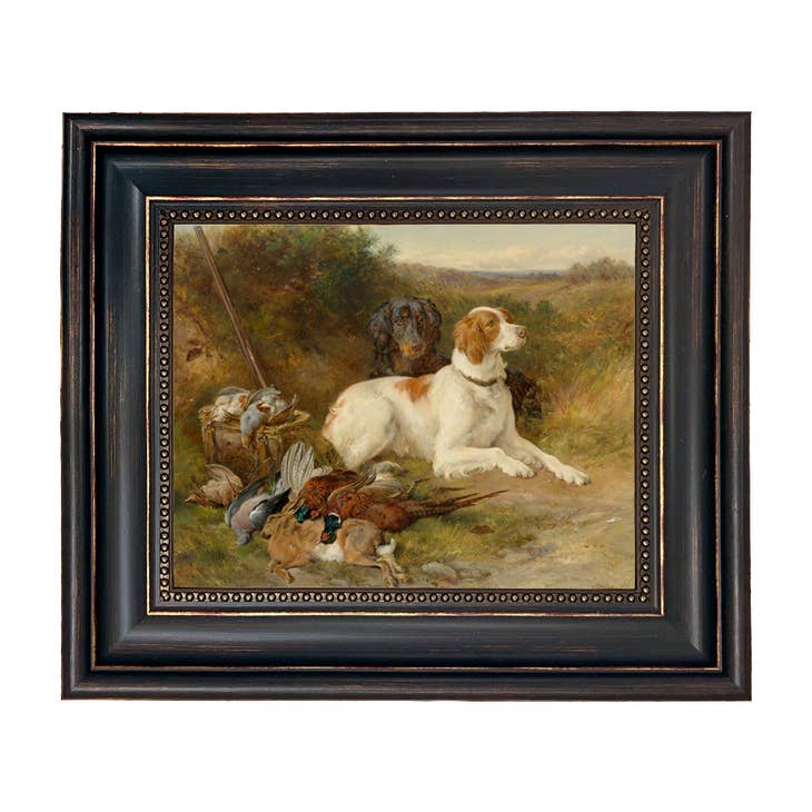 Hunting Dogs Oil Painting on Canvas