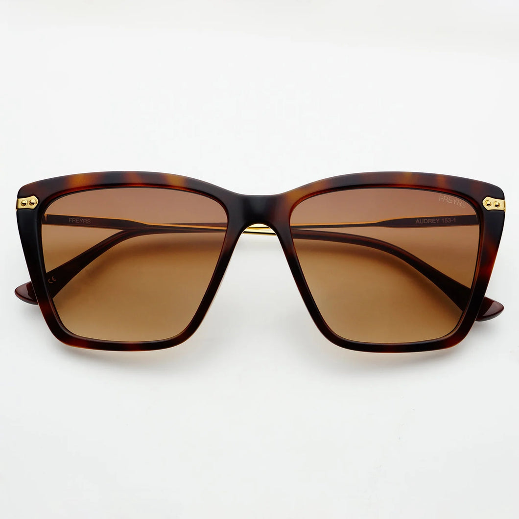 Freyrs Cat Eye Sunglasses - Tortoise/Brown