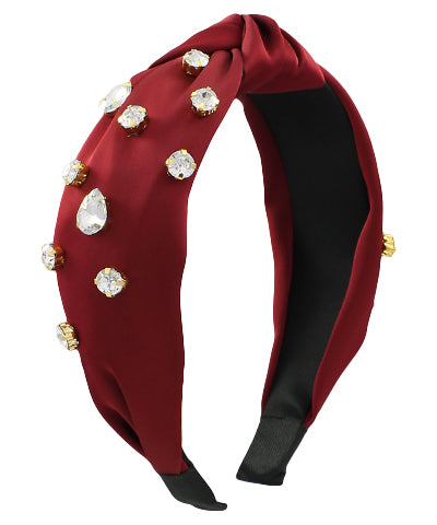 Jewel Headband - Garnet