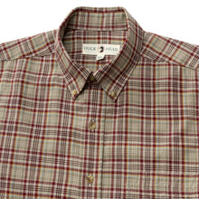 Load image into Gallery viewer, Duck Head Westfall Plaid Cotton/Wool Twill Sport Shirt - Tawny Port
