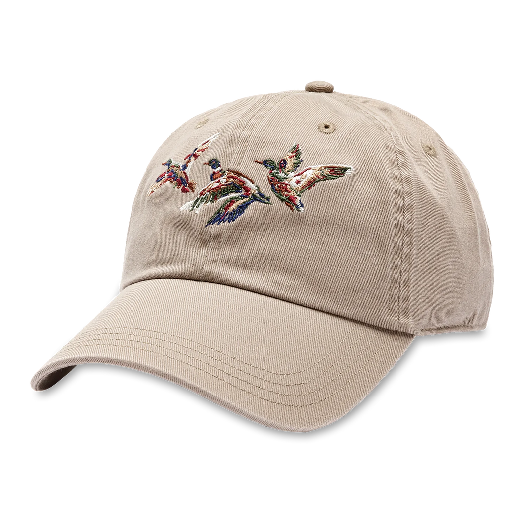 Duck Head Flying Mallard Twill Hat - Khaki