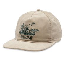Load image into Gallery viewer, Duck Head Corduroy Unstructured 5-Panel Hat - Stone
