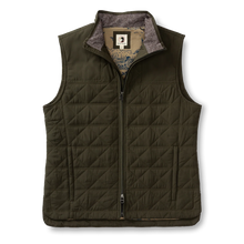 Load image into Gallery viewer, Duck Head Fremont Sport Performance Quilted Vest - Dark Forest Green
