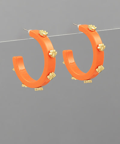 Dabo Gameday Hoops - Orange