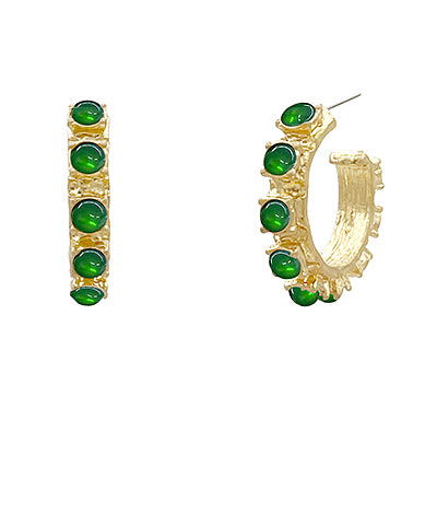 Go Big Green Hoops - Green