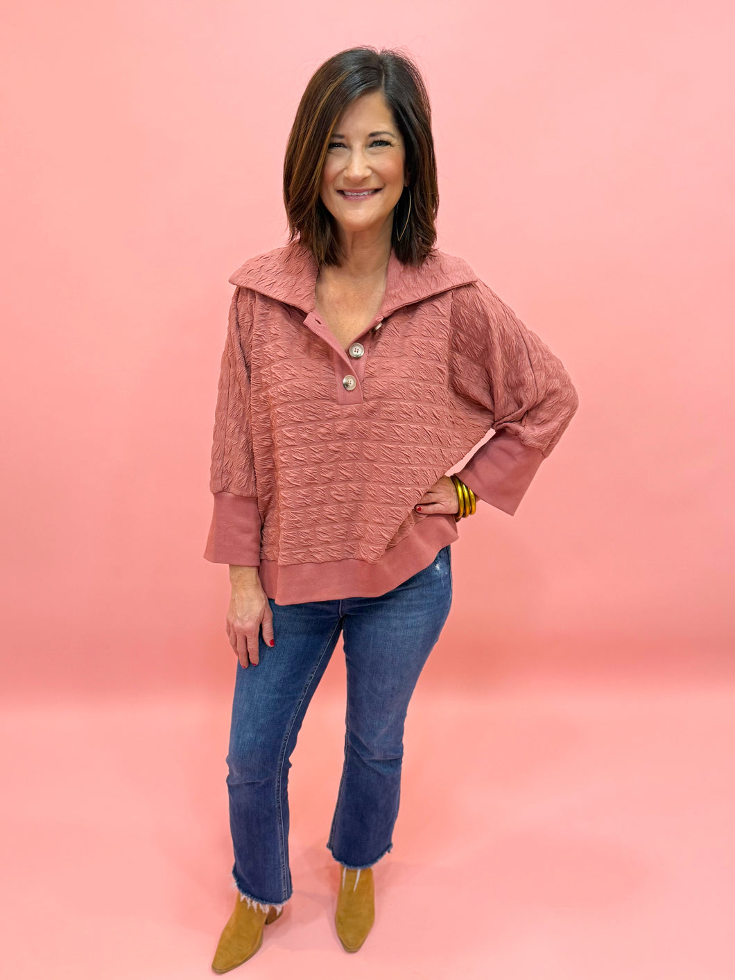 Abby Top - Mauve