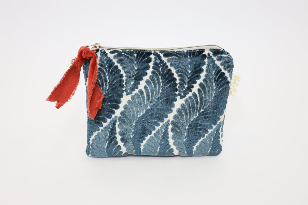 Madly Rich Medium Essentials Pouch - Blue
