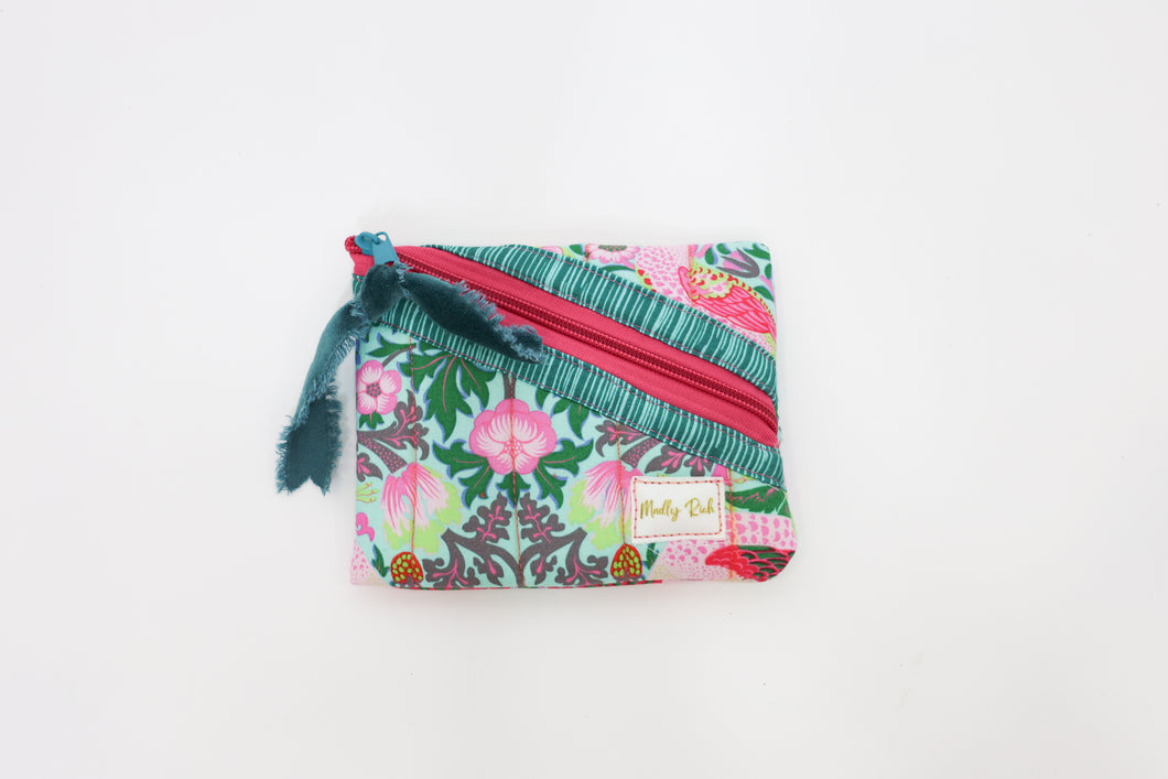 Madly Rich Mini Pouch - Fun Floral