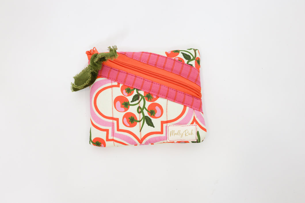 Madly Rich Mini Pouch - Tomato