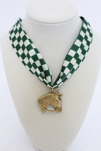 Load image into Gallery viewer, Stallion Pride Scarf Necklace - Checkered
