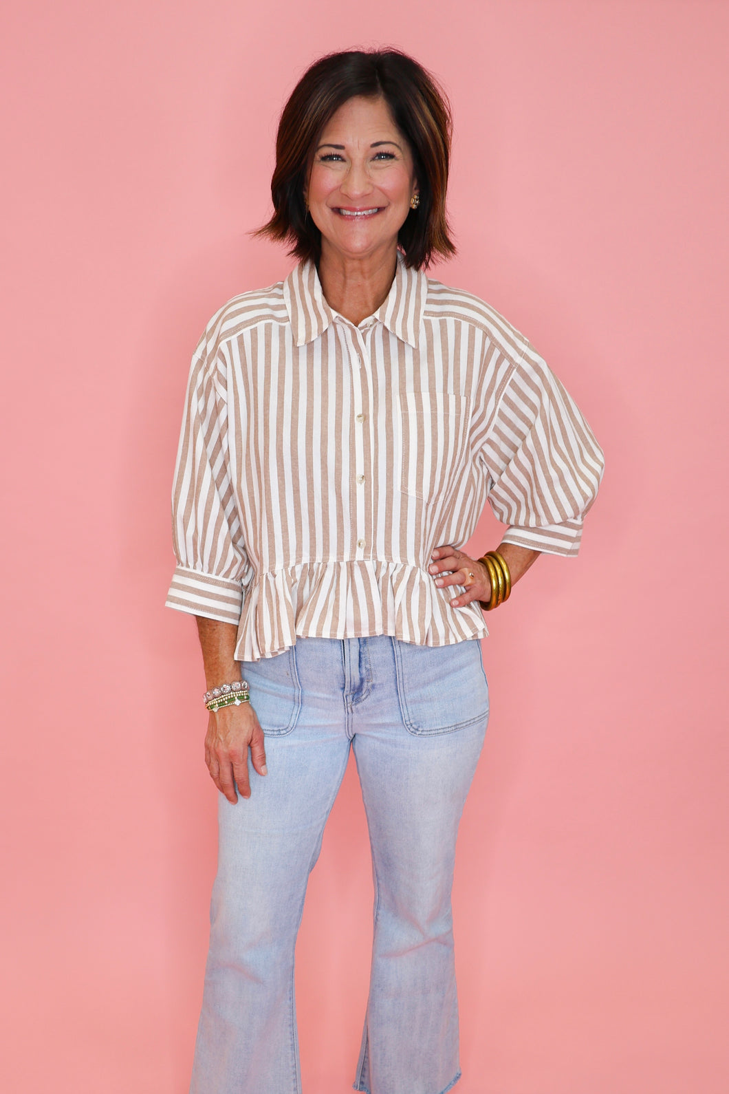 Chic & Stripe Top
