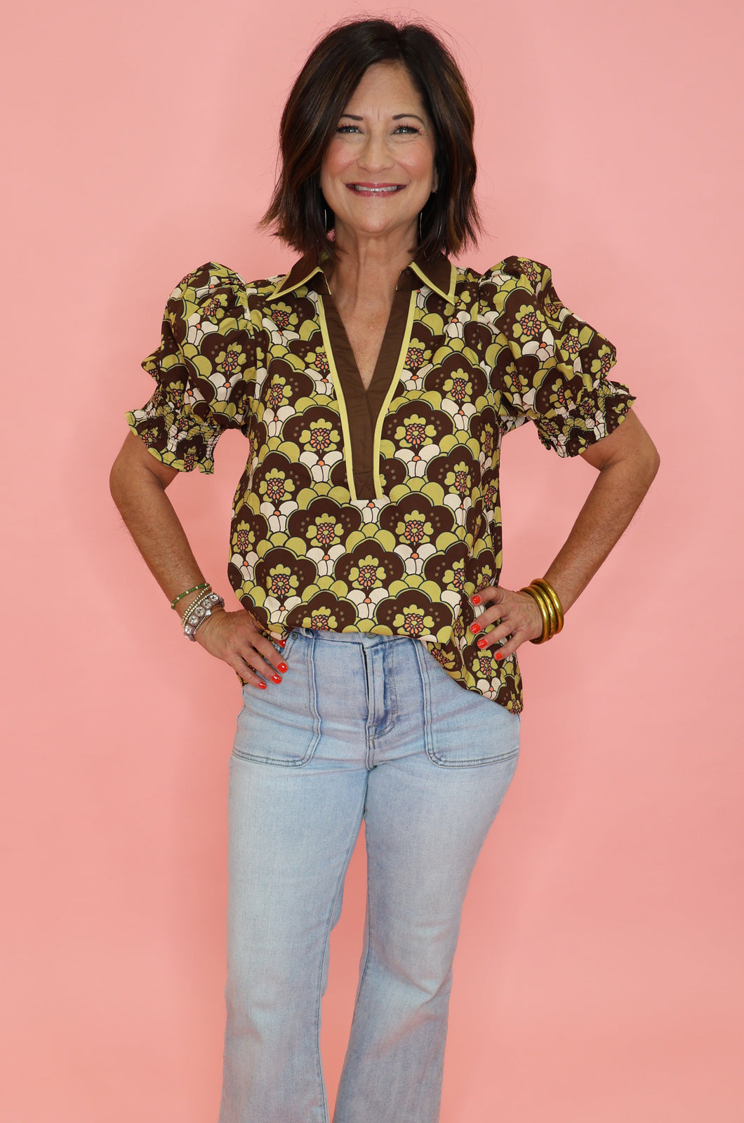 Weekend Mood Top - Brown