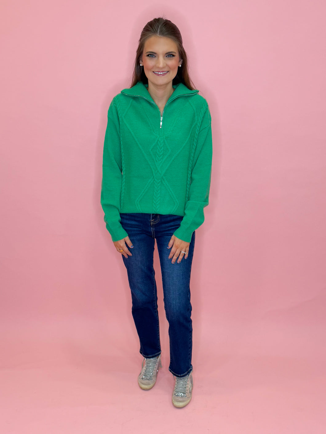 Holly Jolly Top - Green