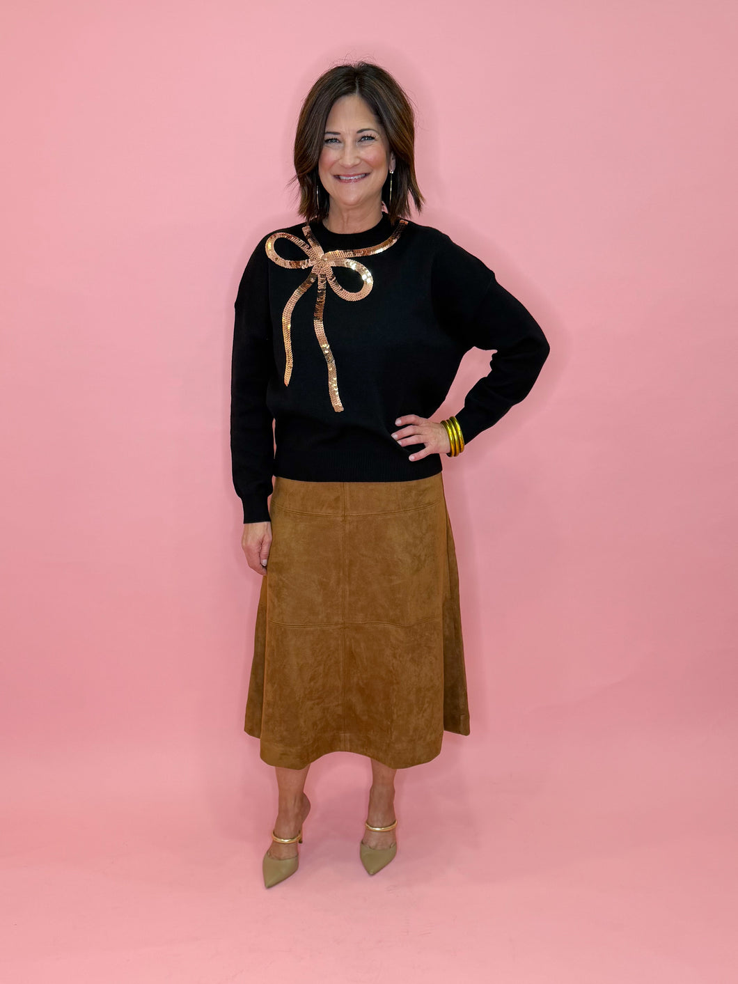 All Wrapped Up Top - Black