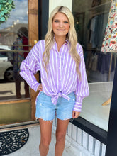 Load image into Gallery viewer, Karlie Diana Top - Purple

