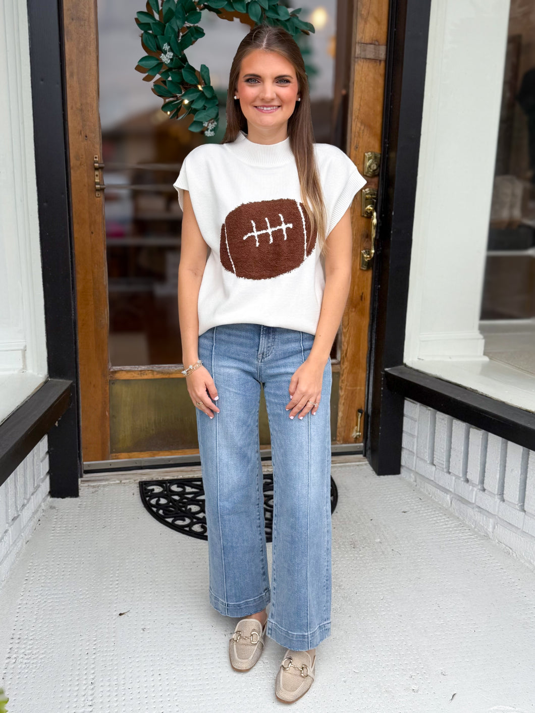 Stadium Sweetheart Top