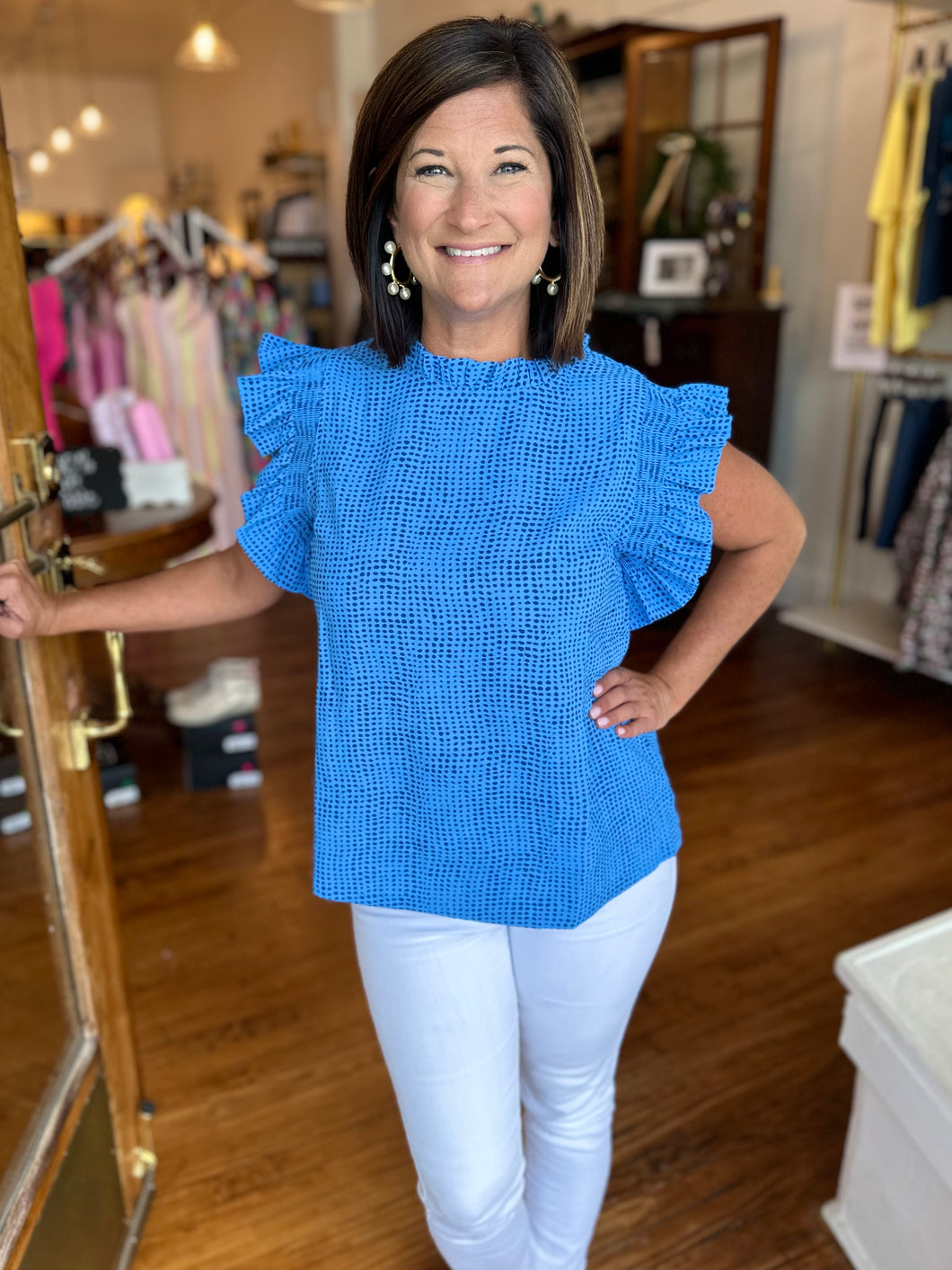 Riley Top - Blue