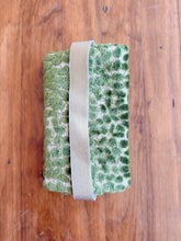 Load image into Gallery viewer, Madly Rich Book Buddy - Green Leopard
