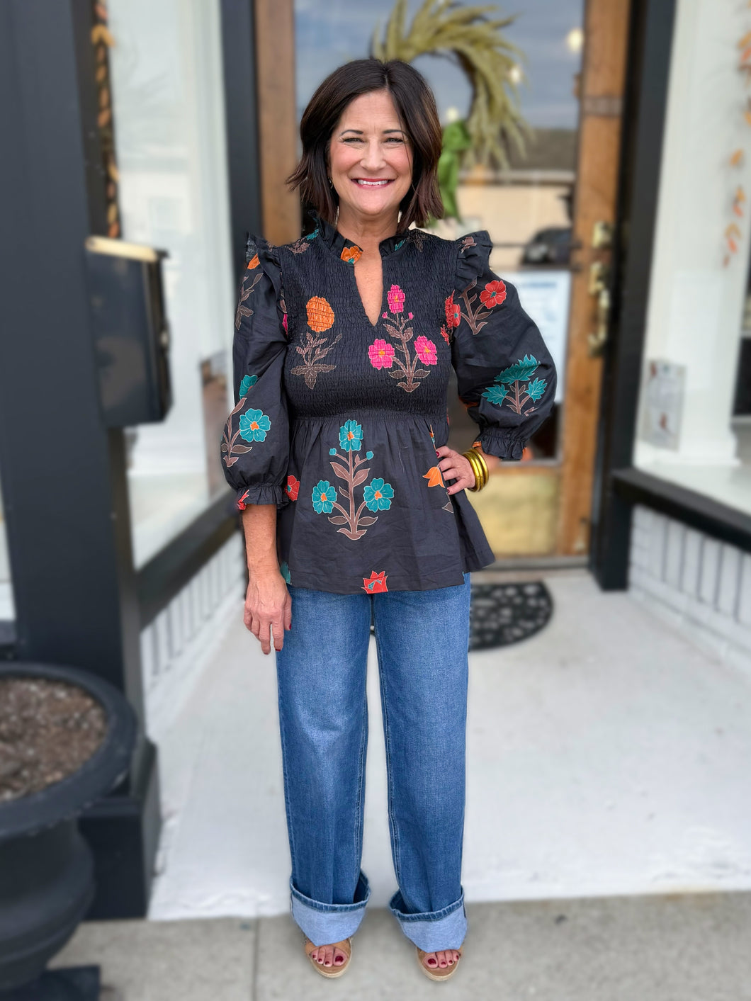 Midnight Garden Top