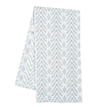 Load image into Gallery viewer, Laura Park Petite Frond Blue Tea Towel
