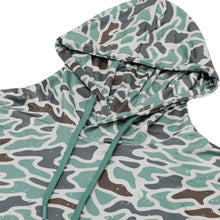 Load image into Gallery viewer, Burlebo Performance Hoodie - Retro Duck Camo
