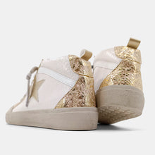 Load image into Gallery viewer, Paulina Sneaker - Blush Snake
