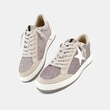 Load image into Gallery viewer, Paz Sneaker - Pewter Glitter
