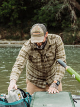 Load image into Gallery viewer, Duck Camp Camp Shirt - Thyme Plaid
