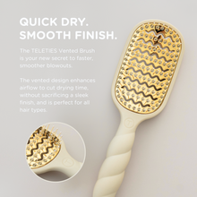 Load image into Gallery viewer, Teleties Vented Hairbrush-Tan
