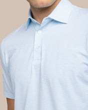 Load image into Gallery viewer, Southern Tide Meadowbrook Stripe Polo - Clearwater Blue
