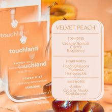 Load image into Gallery viewer, Touchland Power Mist Hand Sanitizer - Velvet Peach
