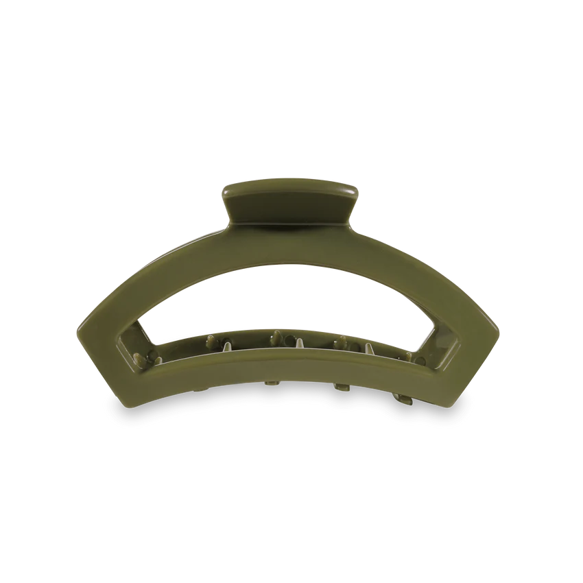 Teleties Open Olive Medium Hair Clip