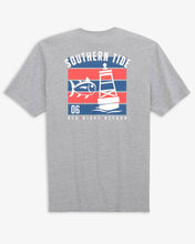 Load image into Gallery viewer, Red Right Return SJ Bouy Heather T-Shirt
