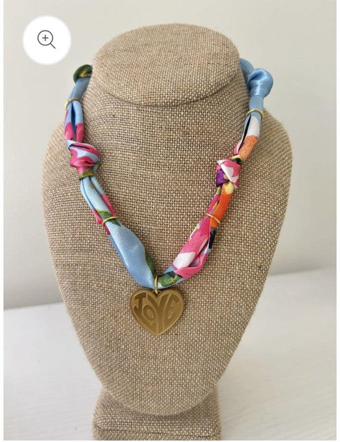 TIED x Mac Scarf Necklace #12