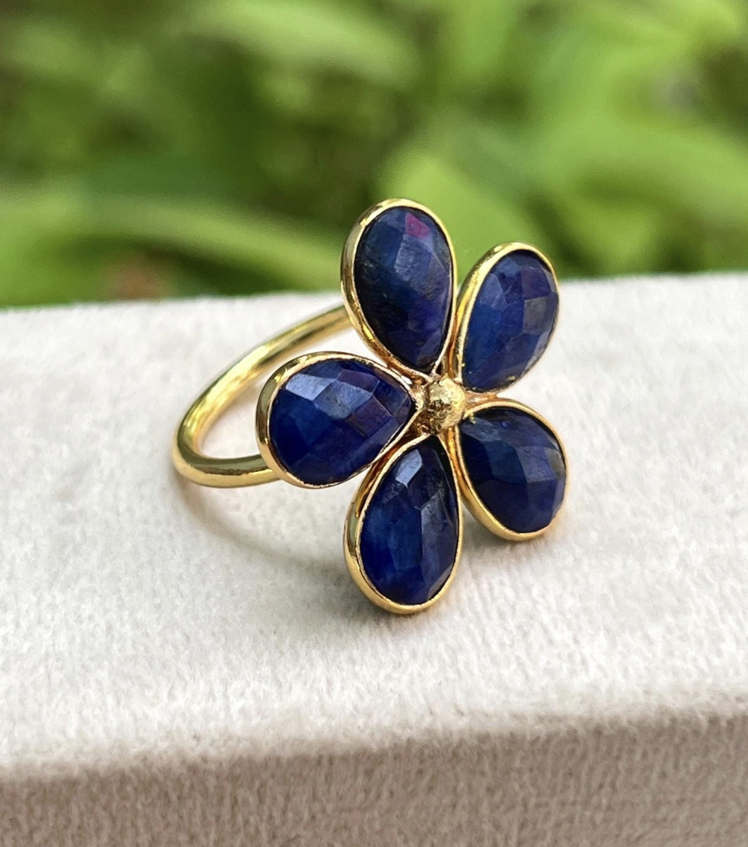 Annabelle RIng-Blue Sapphire